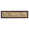 "God Bless Our Home" by Gail Eads, Ready to Hang Framed Print, Black Frame