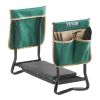 Garden Kneeler and Seat 8" EVA Pad Folding Garden Stool Heavy Duty Garden Bench