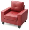 Glory Furniture Newbury G465A-C Newbury Club Chair , RED