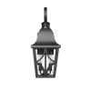 Outdoor Wall Light Fixtures, Waterproof Exterior Wall Sconce Porch Lights, Matte Black Outdoor Wall Lantern with Clear Glass