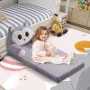 Children's single sofa chair, plush toddler armchair, washable set, cute animal-shaped seat, suitable for any room, reading room, living room