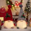 Christmas Gnomes Plush with Light, 11" Glowing Swedish Xmas Gnomes, Battery Operated Pre-lit Gnome