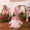 Christmas Gnomes Plush with Light, 11" Glowing Swedish Xmas Gnomes, Battery Operated Pre-lit Gnome